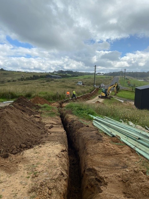 Hartley Underground Sub Mains Installation Hartley Underground Sub Mains Installation
