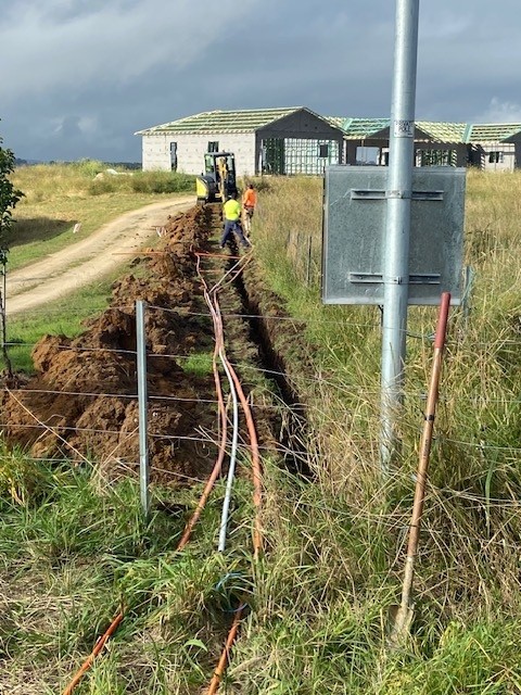 Hartley Underground Sub Mains Installation Hartley Underground Sub Mains Installation