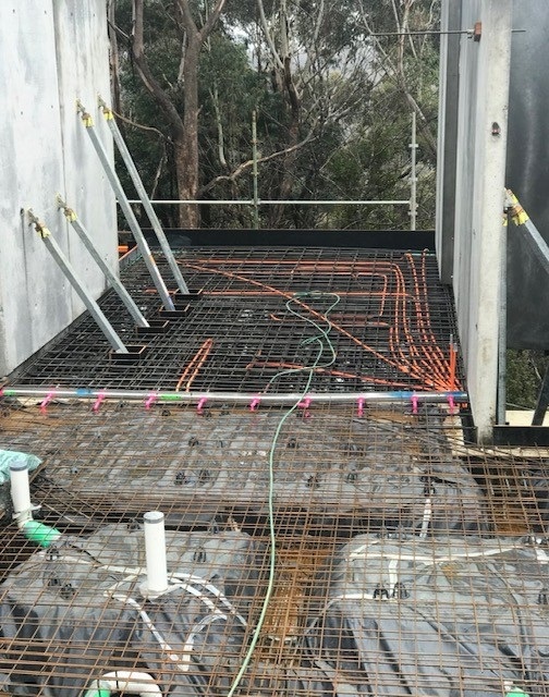 New Home Electrical Wiring in Concrete Slab New Home Electrical Wiring in Concrete Slab