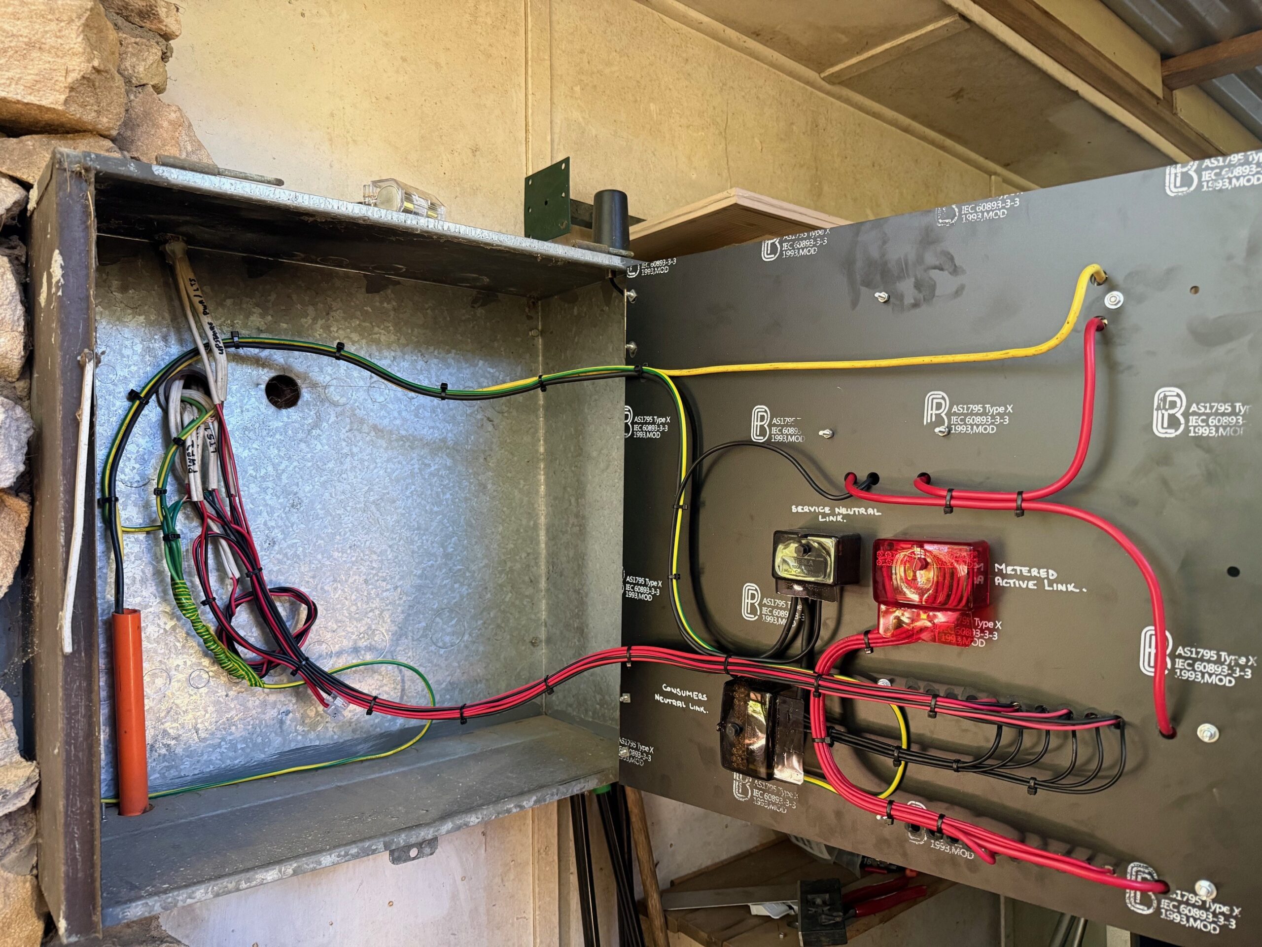 After Photo – Rear of MSB Upgrade Wentworth Falls After Photo - Rear of MSB Upgrade Wentworth Falls